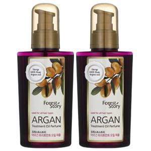 아르간 트리트먼트 오일 퍼퓸 헤어에센스 120ml 2개