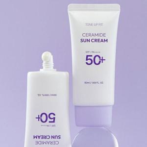 [참존][본사직영] NEW 톤업핏 세라마이드 선크림 50ml 2개