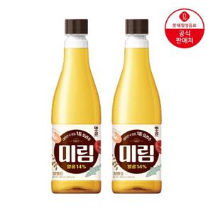 롯데칠성 미림 맛술 900ml x 2개