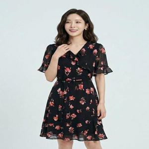 [꼼빠니아][꼼빠니아]플라워 미디 원피스-CU24KO2002540A