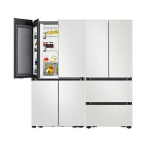 [삼성] 비스포크 냉장고 김치냉장고 세트 전체코타화이트 RM70F63M2A+RK70F42M2A