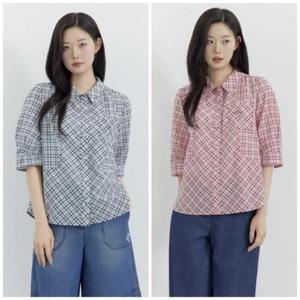 [지센]지센 HC41 미니체크 셔츠 LCWSQ532 (50057002)