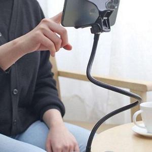 다용도 자바라 핸드폰거치대 누워서 침대 핸드폰거치대 스마트폰 WFO16QW