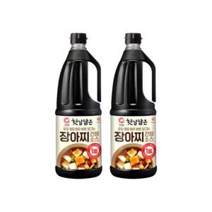 청정원 장아찌 간장 소스 1.7L x 2