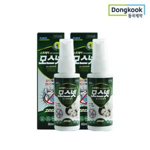 동국제약 모기 진드기 기피제 모스넷 스프레이 2개