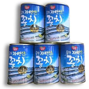 동원 자연산 꽁치 300g X 5개 제철에 잡아 더 맛있는