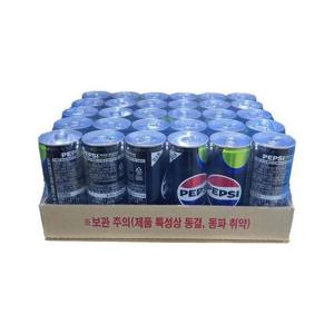 [롯데]제로펩시 라임향 245ml 30캔 업소용 (33273083)