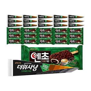[빙그레]엔초 디카페인 15개+더위사냥 저당 디카페인 15개 (총 30개) 아이스크림