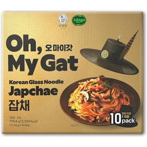 [해핑] 코스트코 비비고 미정당 오마이갓 잡채 772.6g(77.26g x 10개) 간편 요리
