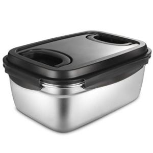 까사니 반찬통 스테인레스 김치통 푸드컨테이너 대용량 7.5L