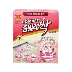 컴배트 옷장 서랍장 좀벌레 방충약(24개입) 아로마향 WFNZ4TV