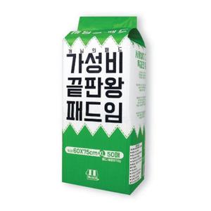 개님의패드 대형 60X75 XL 50매 대형견 배변패드 (WFIRPBY)