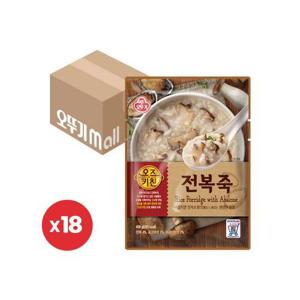 오뚜기 오즈키친 전복죽 450g x 18개