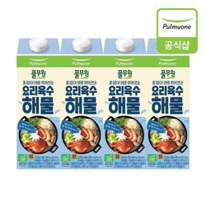 [풀무원]요리육수 해물(1kg) x 4개