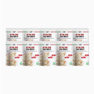[10봉]그레인온 유기농 파로 저당 뻥튀기(100g x 10봉)