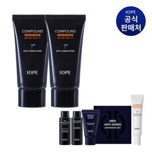 [텐텐] 아이오페 맨 컴파운드 선스크린 SPF50+/PA++++ 50ml 2개