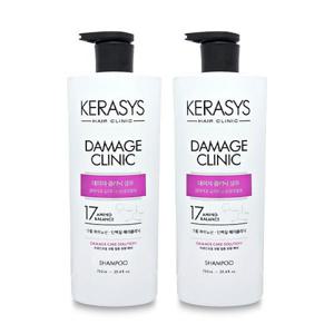 케라시스 데미지 클리닉 단백질 샴푸 750ml X 2개