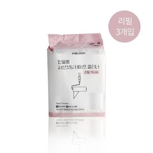 인블룸 사선컷팅 테이프 클리너(16cm) 리필 15롤 3개입x5