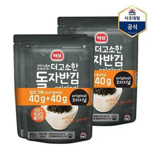 [사조대림]더 고소한 자반김돌자반 80g X 2개 /김자반/조미김