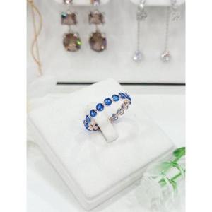 [로뎀 주얼리]로뎀 세이브존05 Sweet 블루 사파이어 패션 반지2 RD22020093