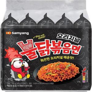 [삼양]삼양 불닭볶음면140g x5 무배 (9147160)