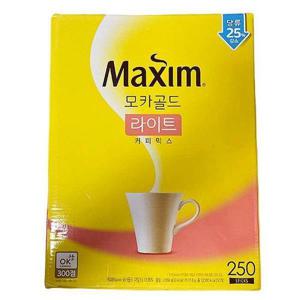 [맥심] 모카골드 라이트 커피믹스 250입 x 1개 d46667