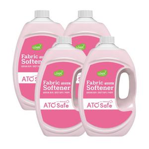 아토세이프 섬유유연제 핑크로즈 2.5L 4개