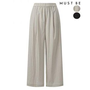 [머스트비]여성 와이드 밴딩 팬츠