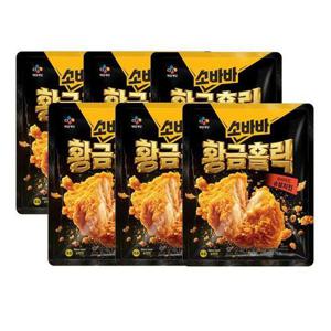 [CJ제일제당]고메 소바바 황금홀릭 순살치킨 240g x6개