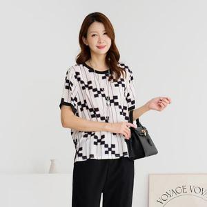 [~2XL] 여성 인견 디반 블라우스 2종 택1