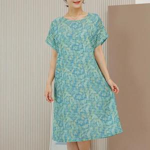 [데드라](~100size)위아풍기포써커인견원피스 OPD3033