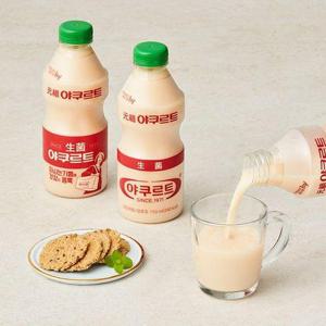 [한국야쿠르트의 새이름 HY]size UP 대용량 1971 원조 야쿠르트 750mlX4개