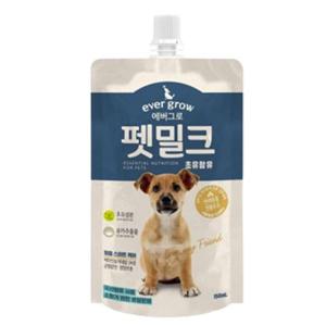 강아지 펫밀크 150ml 1P 반려견 장건강 우유 간식