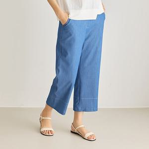 [~2XL] 인견 텐셀 청 일자 팬츠 2종 택1