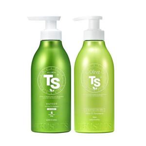 [TS][TS 티에스] 올뉴 TS 샴푸 500g + TS 올리브 트리트먼트 500g (41115842)