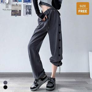 벨라도나 여성 여름 하트 밴딩 스트링 팬츠 이지웨어 집콕바지 Bon-2699