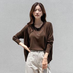 [모노앳디] 리젠느 쿨링 나시 + 가디건 세트