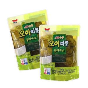 [베스트식품]일미 일가집 오이피클 슬라이스 350g 3개
