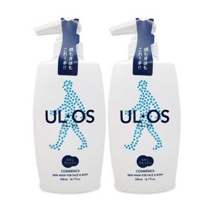 우르오스 스킨 워시 무향 500ml 남성 올인원 바디워시 2개 Ss