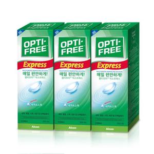 옵티프리 렌즈세척액 익스프레스 355ml 3개