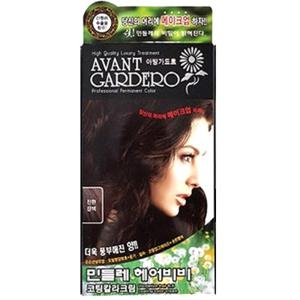 [무료배송]아방가드로 민들레 헤어비비 코팅칼라크림 염색약 진한갈색 150g