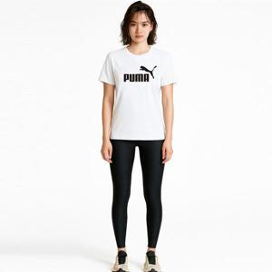 [푸마]푸마 PUMA 에센셜 로고 여성 반팔티 화이트 586774-02