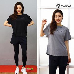 [스타캣]요가복상의 필라테스복 빅사이즈요가복TS33WAB5