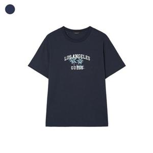 [게스]남성 NVY 반팔티셔츠 KP2K04J2
