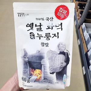 일일곡식 옛날 화덕 누룽지 찹쌀 600g m77542