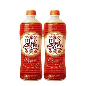 팔도 비락 수정과 1.5L X 2PET 전통음료 음료수