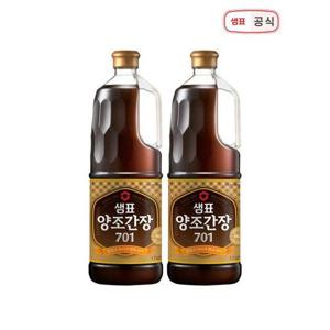 [샘표]양조간장701 1.7L 1+1 (총2병)