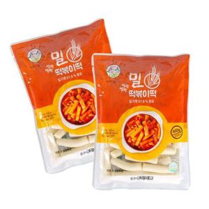 [베스트식품]송학식품 밀떡볶이 떡 400g 4개