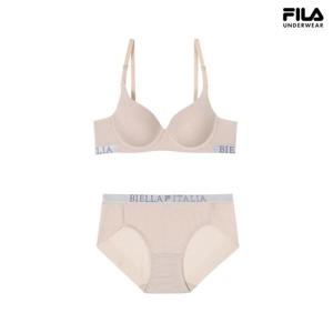 [휠라 언더웨어][휠라] 에센셜 프리미엄 와이어 브라 드로즈 세트 (FI4BAG1661FSEN_SKU)