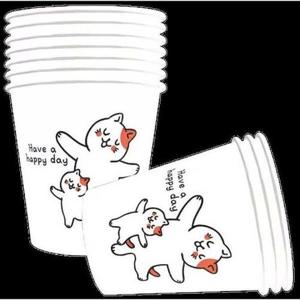 [셀러허브 식품]페이퍼맥스 고양이 종이컵 2000개